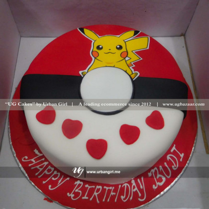 Pokemon Theme Cake
