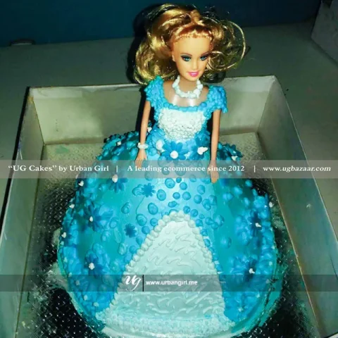 Barbie Ball Gown Cake