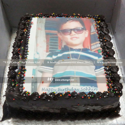 Photo Printed Cake
