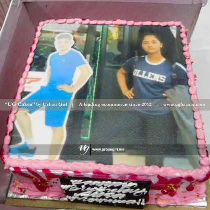 Player Themed Photo Printed Cake