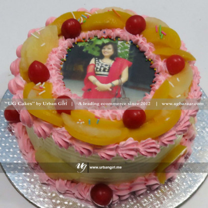 Photo Printed Cake
