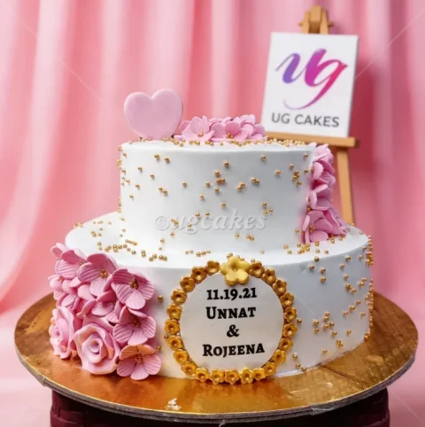 Double Deck Wedding Cake