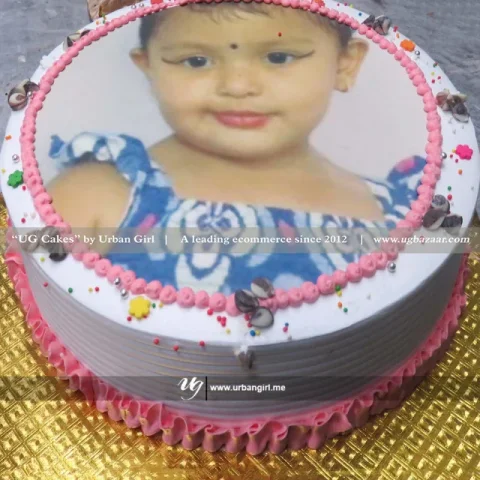 Cake With Printed Customized Photos