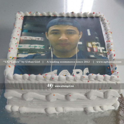 Cake With Printed Customized Photos