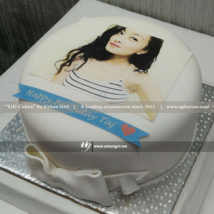 Cake With Printed Customized Photos
