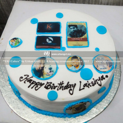 Cake With Printed Customized Photos