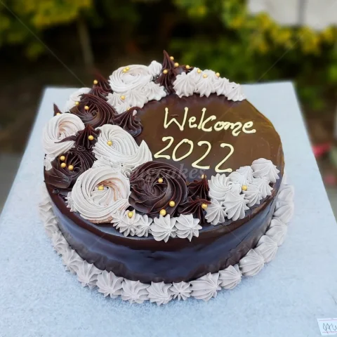 Crescent Moon Chocolate Cake