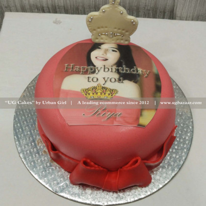 Cake With Printed Customized Photos