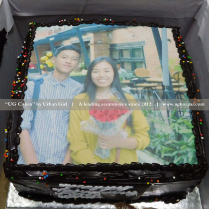 Cake With Printed Customized Photos