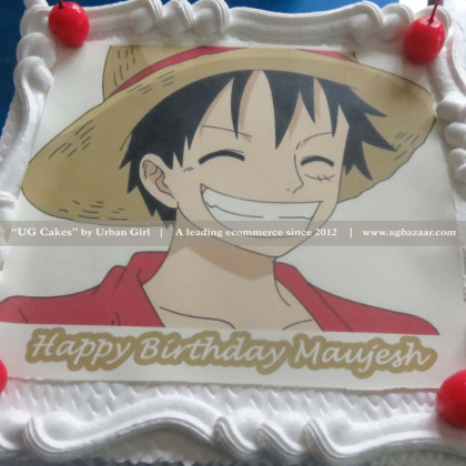 Cake With Printed Customized Photos