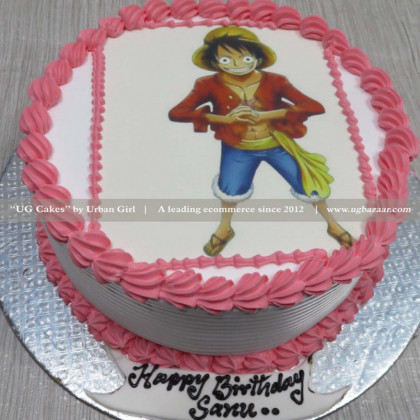 Cake With Printed Customized Photos