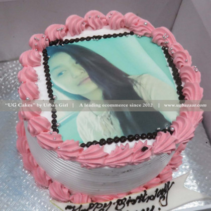 Cake With Printed Customized Photos