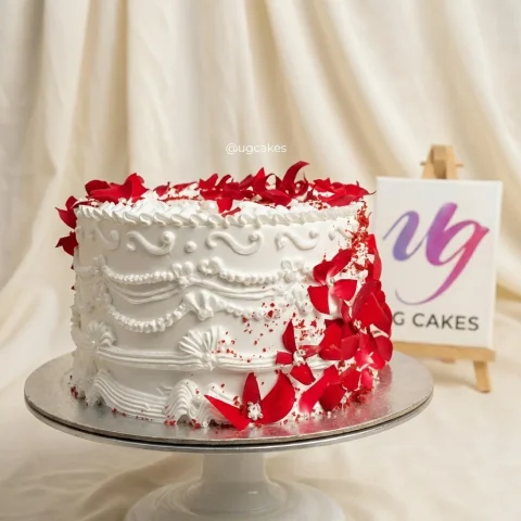 White Decorative Cake