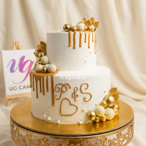 Double Decker Wedding Cake
