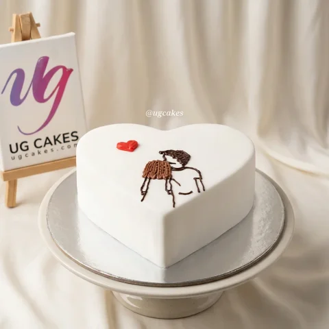 The Sweet Couple Cake