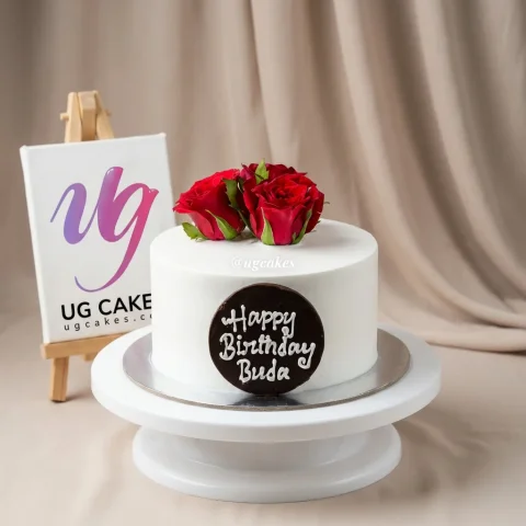 Rose-Velvet Symphony Cake