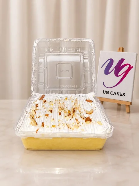 Rasmalai Cake in Bento Box