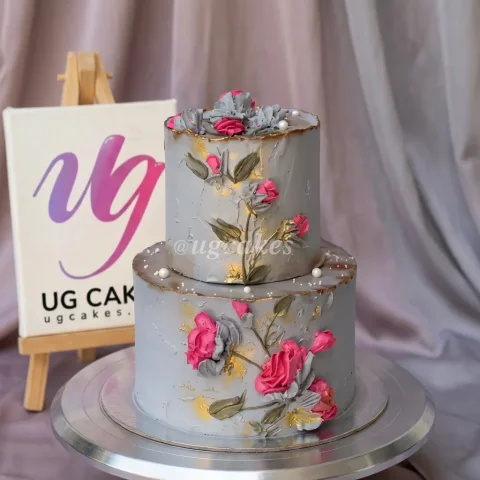 Classic Floral Cake