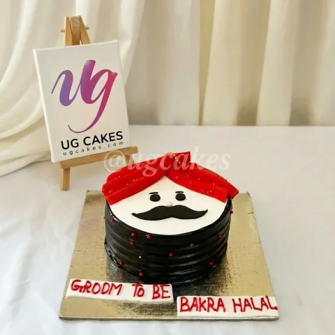 Groom Themed Cake