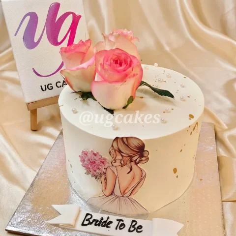 Bride to Be Cake