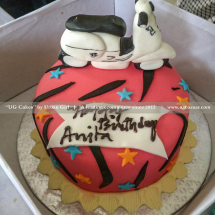 Vespa Designed Cake