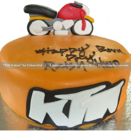 KTM Duke Designed Cake