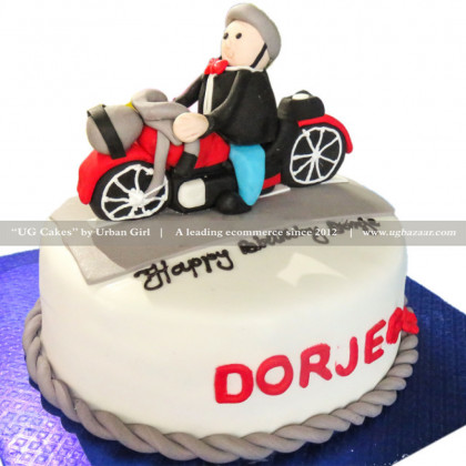 Bike Designed Cake