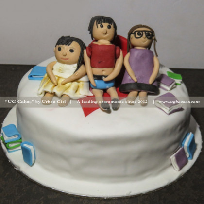 Girl Doll Designed Cake