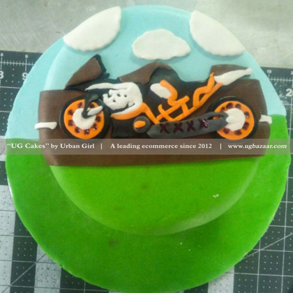 KTM-RC Designed Cake