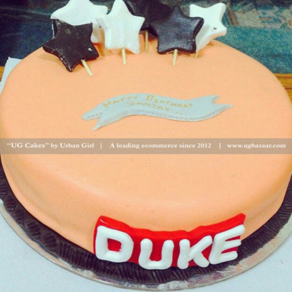 Star Duke Designed Cake