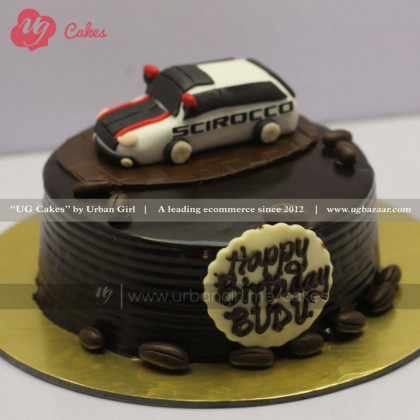 The Chocolaty Car Designed Cake