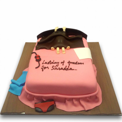 Funny Bachelorette Cake