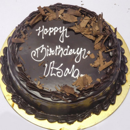 Decadent Chocolate Cake with Handcrafted Chocolate Bark