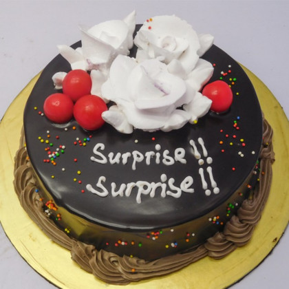 "Decadent Chocolate Birthday Cake: Perfectly crafted for your special day!"