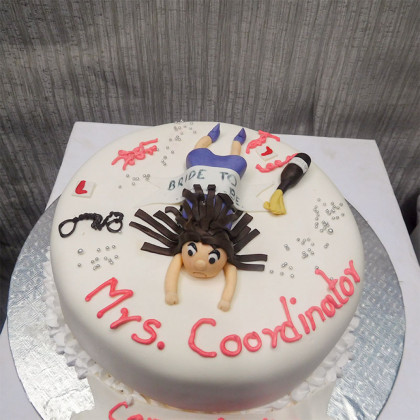 Drunken Night Bachelorette Cake