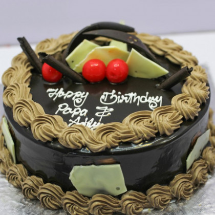 Fruitful Delight Chocolate Cake