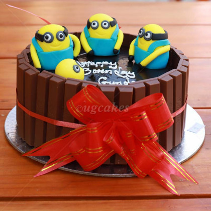 Minion Chocolate Cake