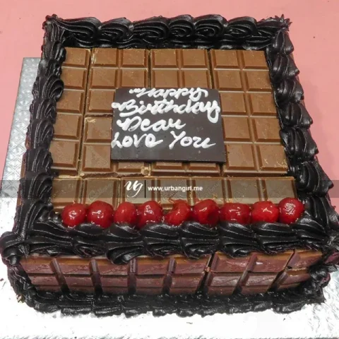 Cadbury and Cherry Chocolate Cake