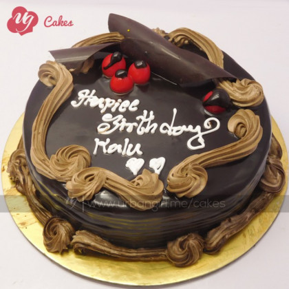 Choco Cherry Bark Cake