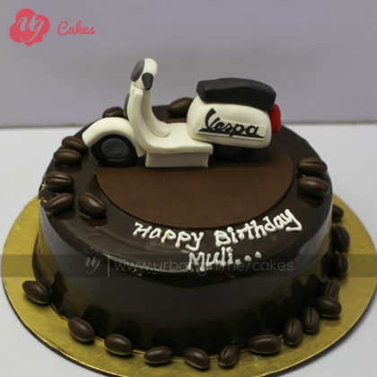 Scooty Delight Birthday Cake