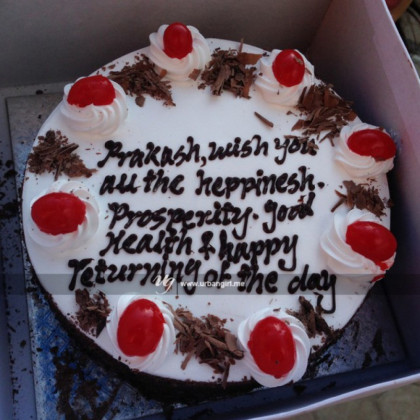 Decadent Black Forest Cake with Chocolate Bark