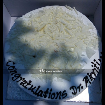 White Forest Cake
