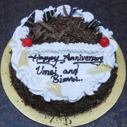 Pineapple Black Forest Cake