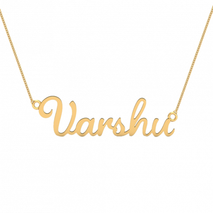 Customized Gold Name Necklace