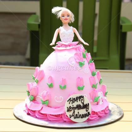 Barbie Doll Cake