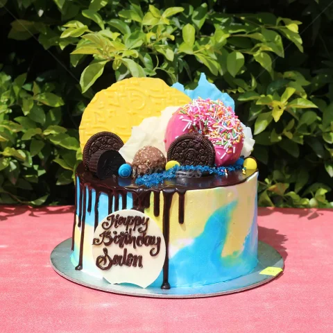 Birthday Cake with Oreo