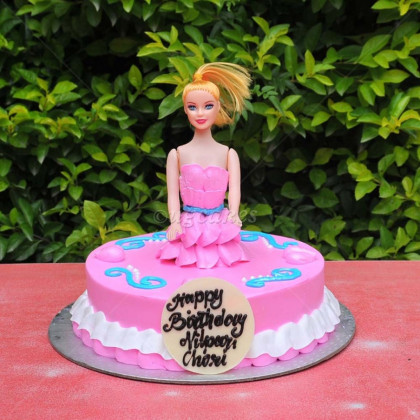 Barbie Doll Princess Cakes