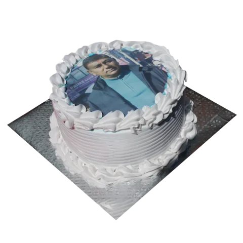 Cake With Printed Customized Photos