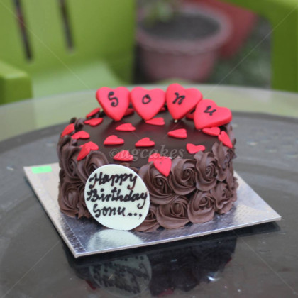 Love Expresso Chocolate Cake