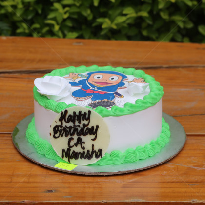 Hattori Printed Cake